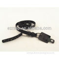 Metal PU belt for ladies use